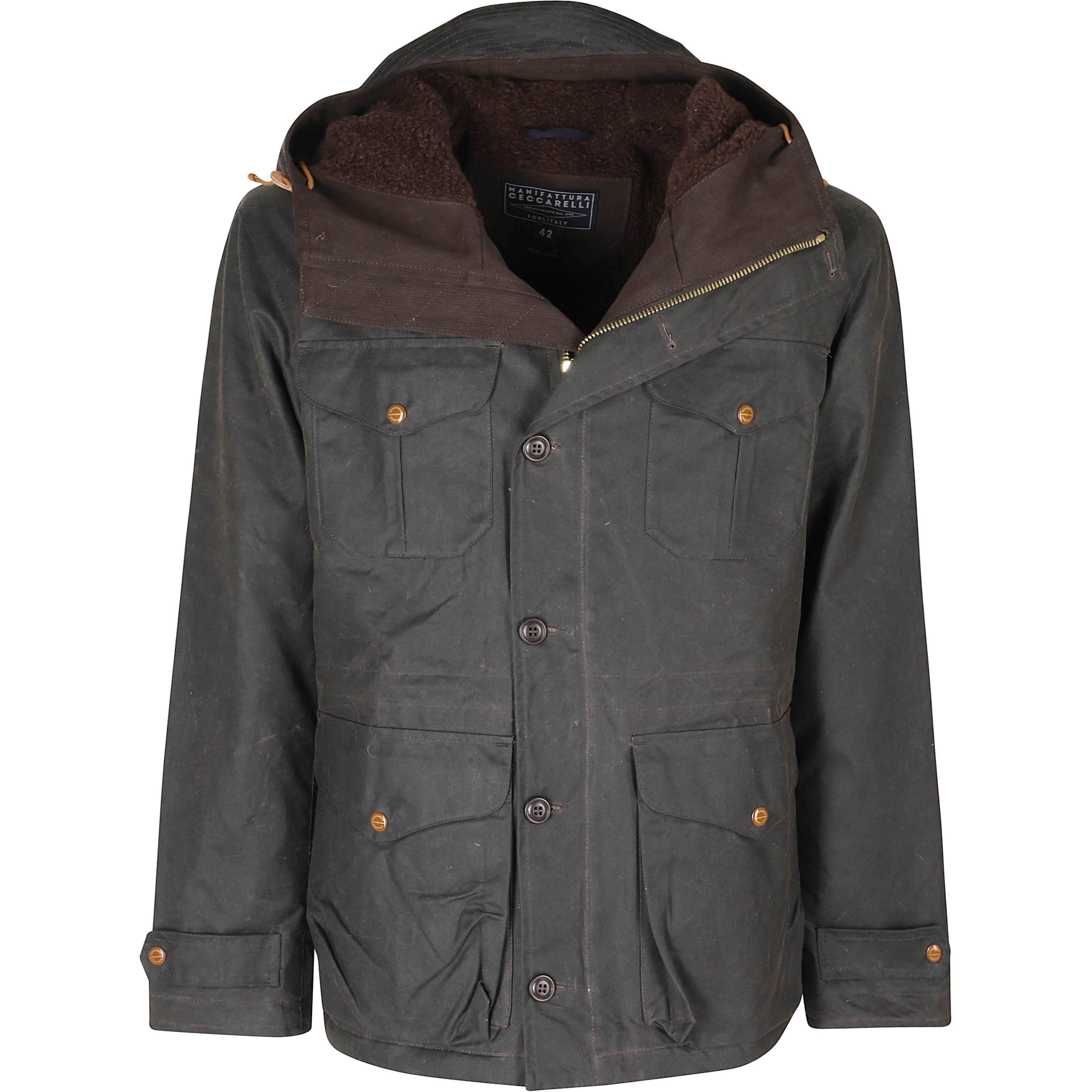 GIACCONE WEEKENDER WAXED COTTON