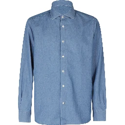 CAMICIA DENIM LEGGERO COTONE