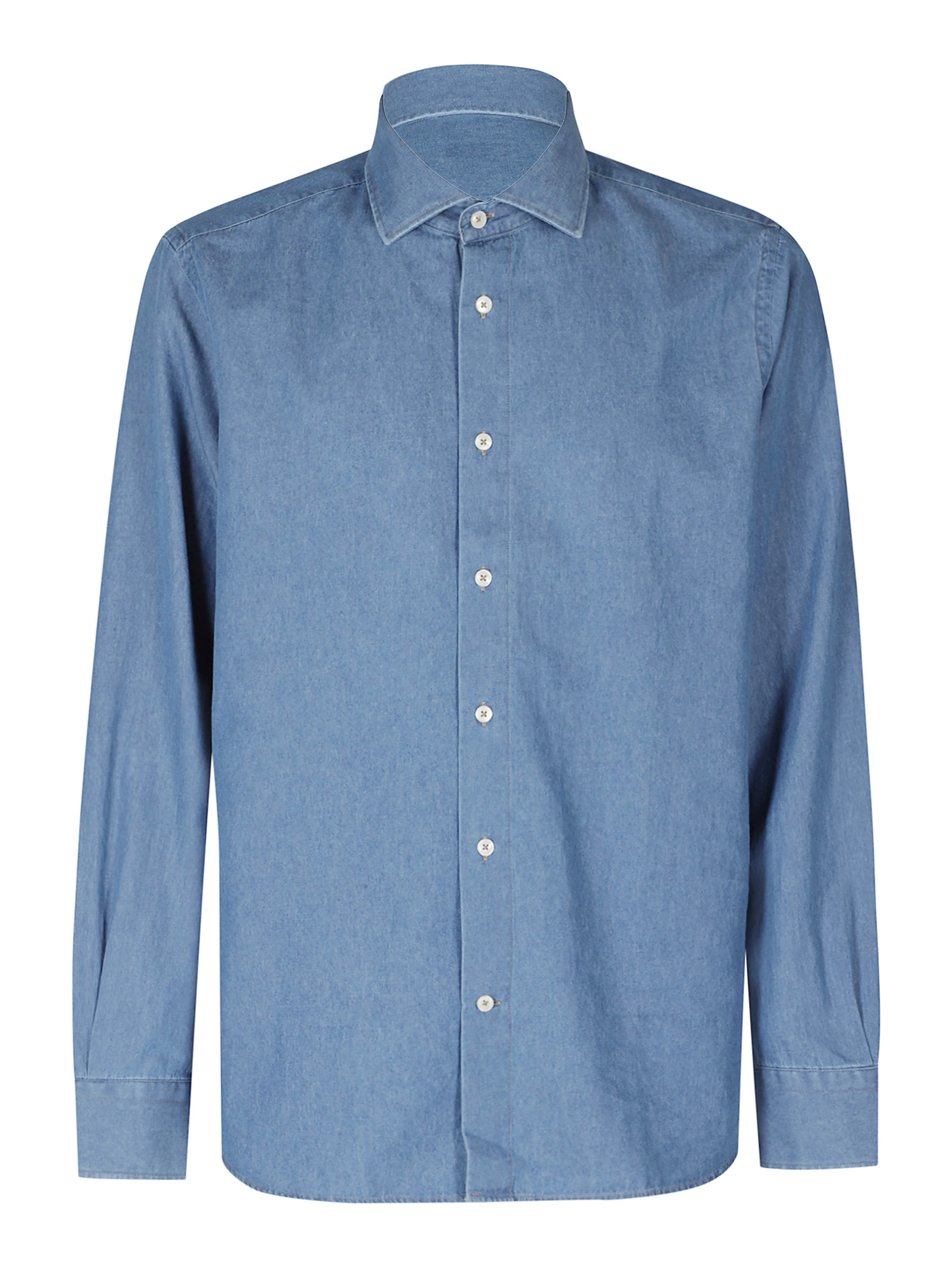 CAMICIA DENIM LEGGERO COTONE
