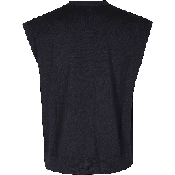 GILET IN MAGLIA MERINOS EXTRAFINE