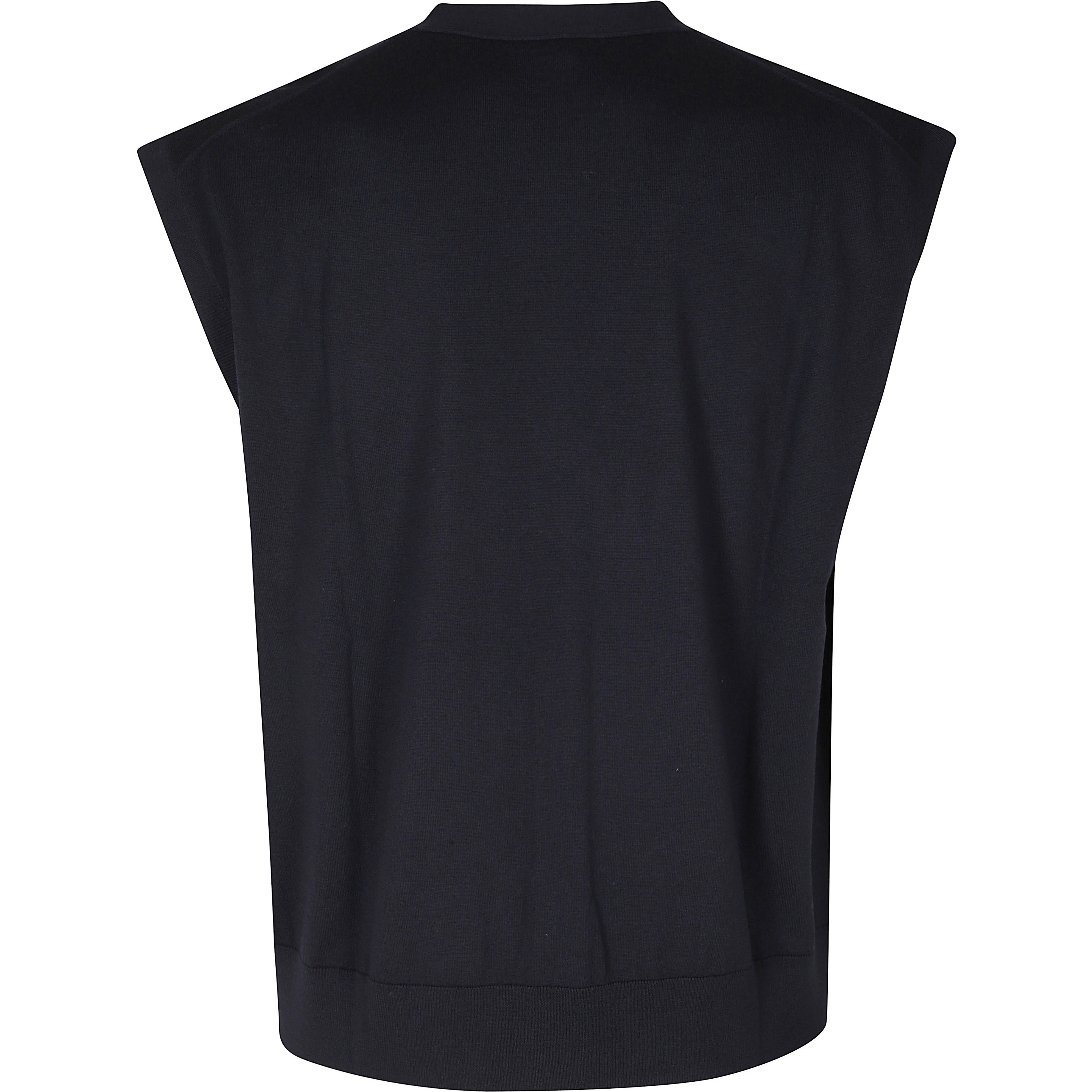 GILET IN MAGLIA MERINOS EXTRAFINE
