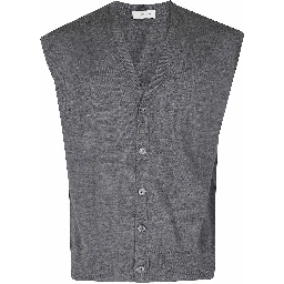 GILET IN MAGLIA MERINOS EXTRAFINE