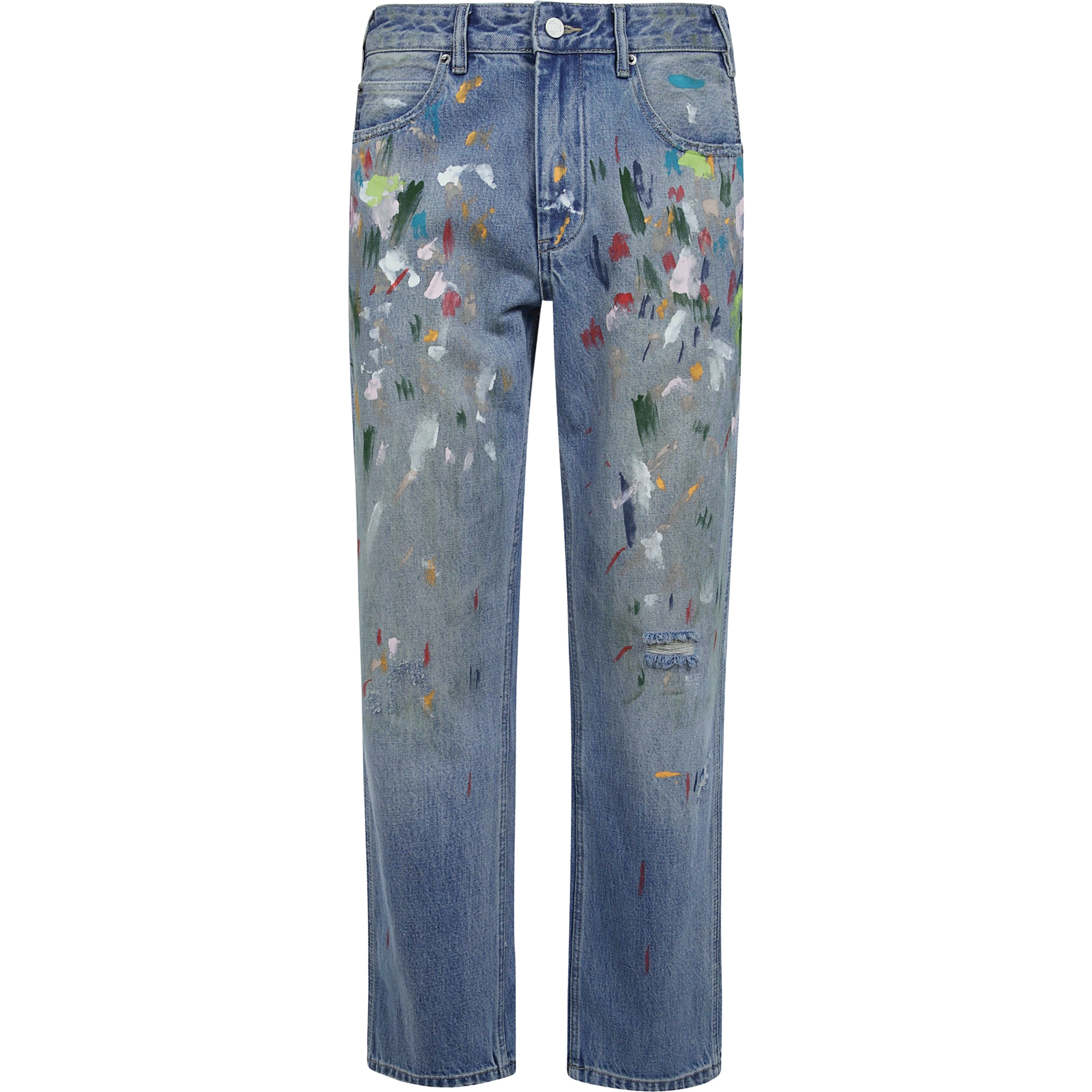 MULTI COLOR PAINTER JEANS