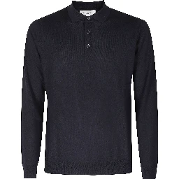MAGLIA A POLO 3 BOTTONI MERINOS