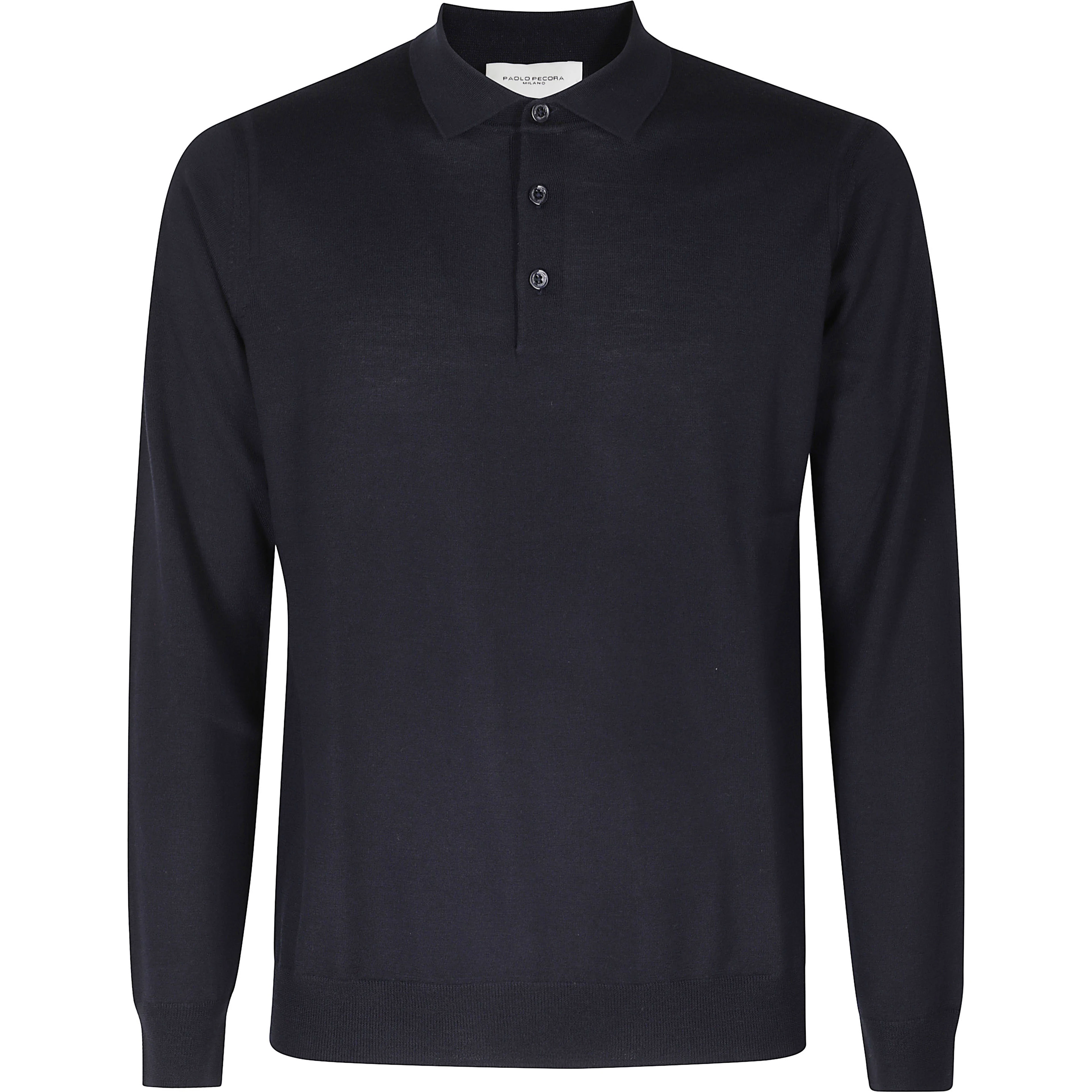 MAGLIA A POLO 3 BOTTONI MERINOS