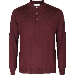 MAGLIA A POLO 3 BOTTONI MERINOS