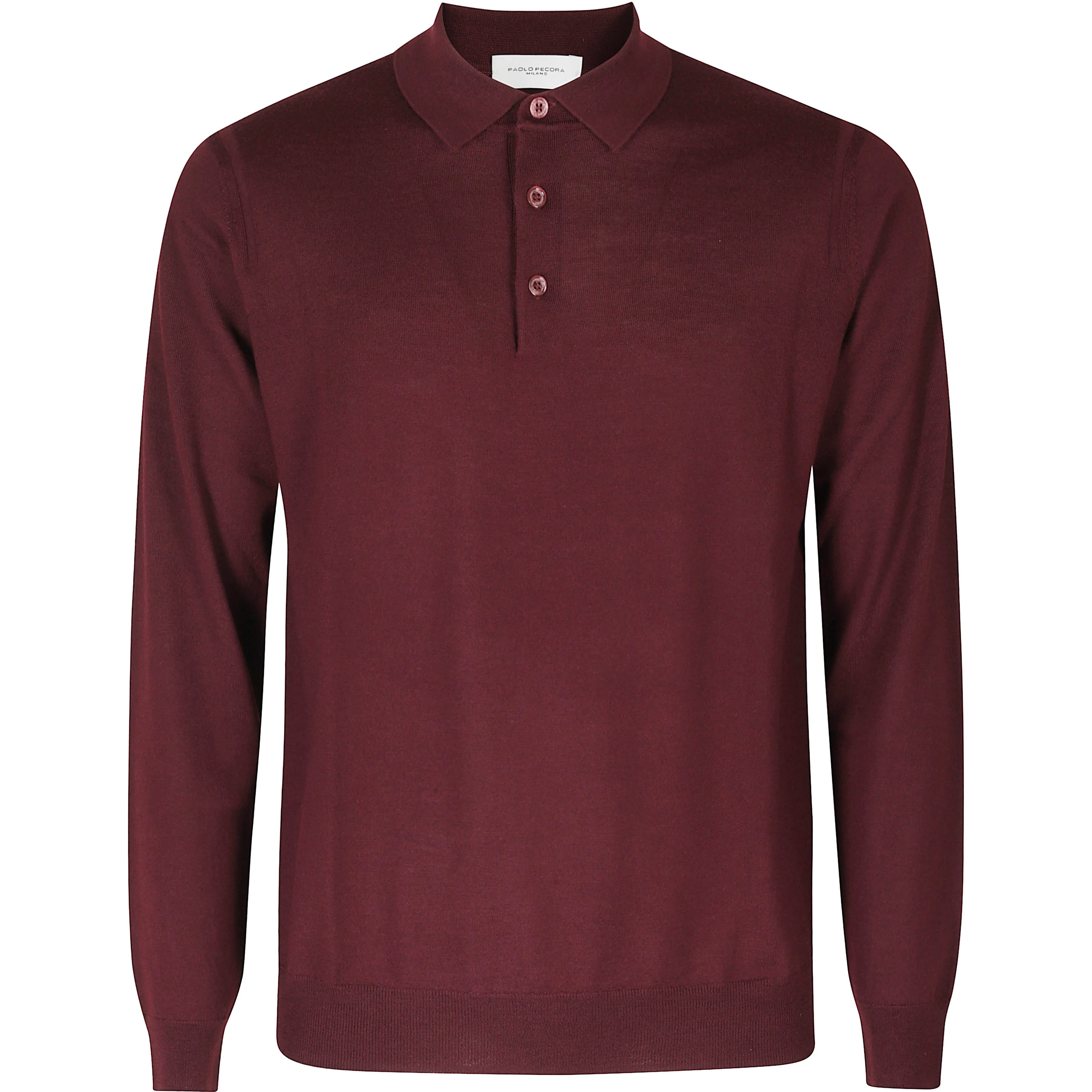 MAGLIA A POLO 3 BOTTONI MERINOS