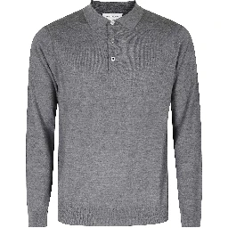 MAGLIA A POLO 3 BOTTONI MERINOS