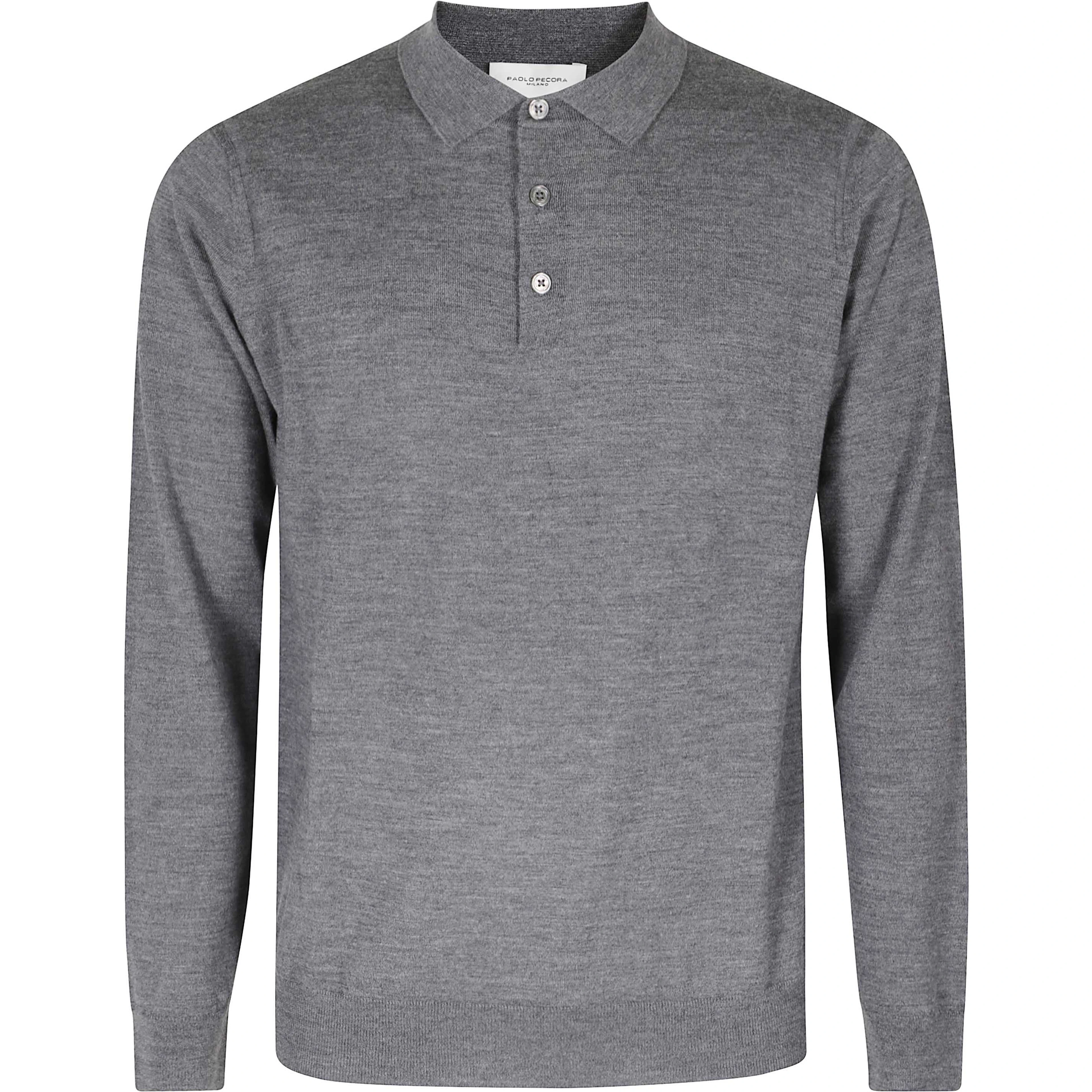 MAGLIA A POLO 3 BOTTONI MERINOS