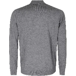 MAGLIA A POLO 3 BOTTONI MERINOS