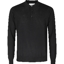 MAGLIA A POLO 3 BOTTONI MERINOS