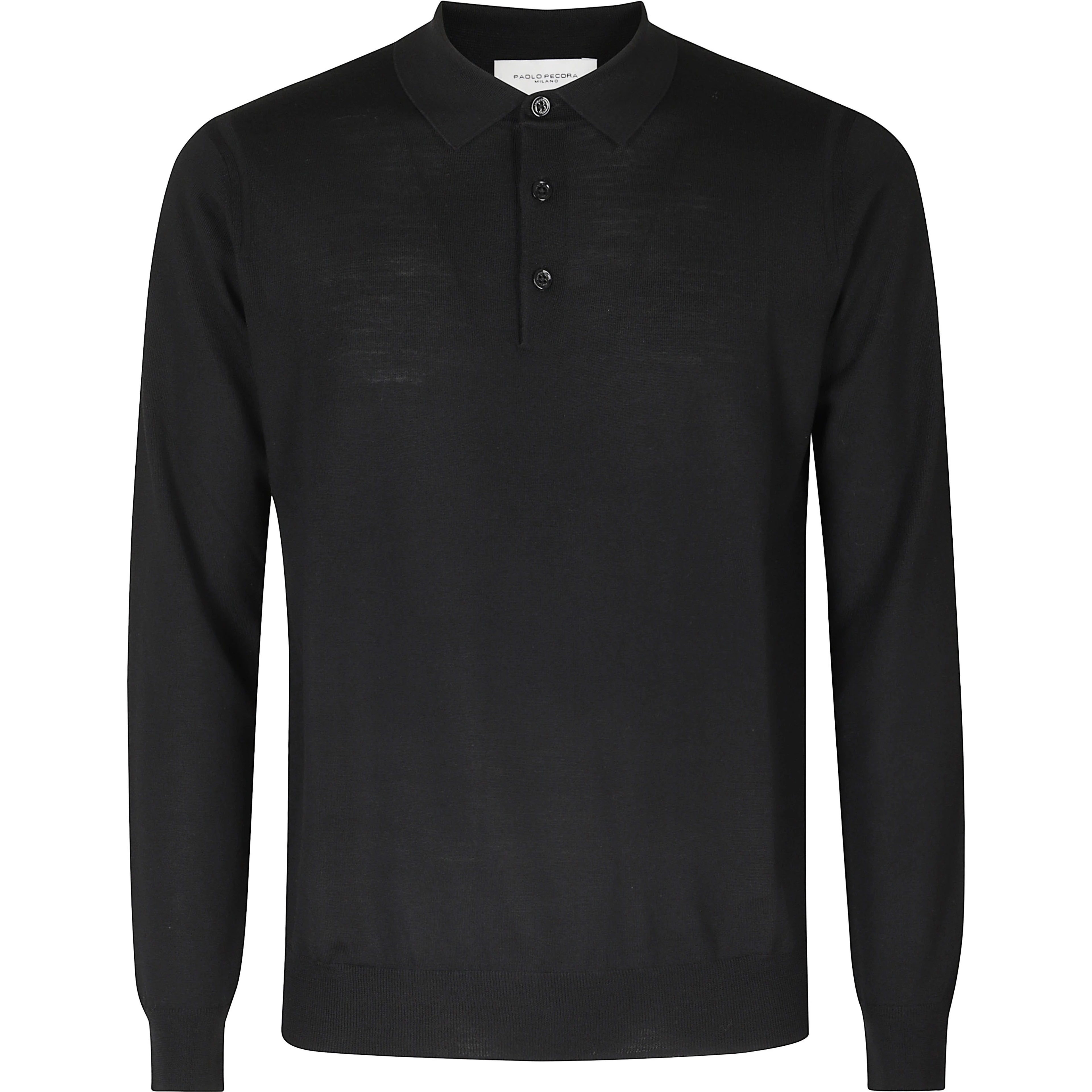 MAGLIA A POLO 3 BOTTONI MERINOS