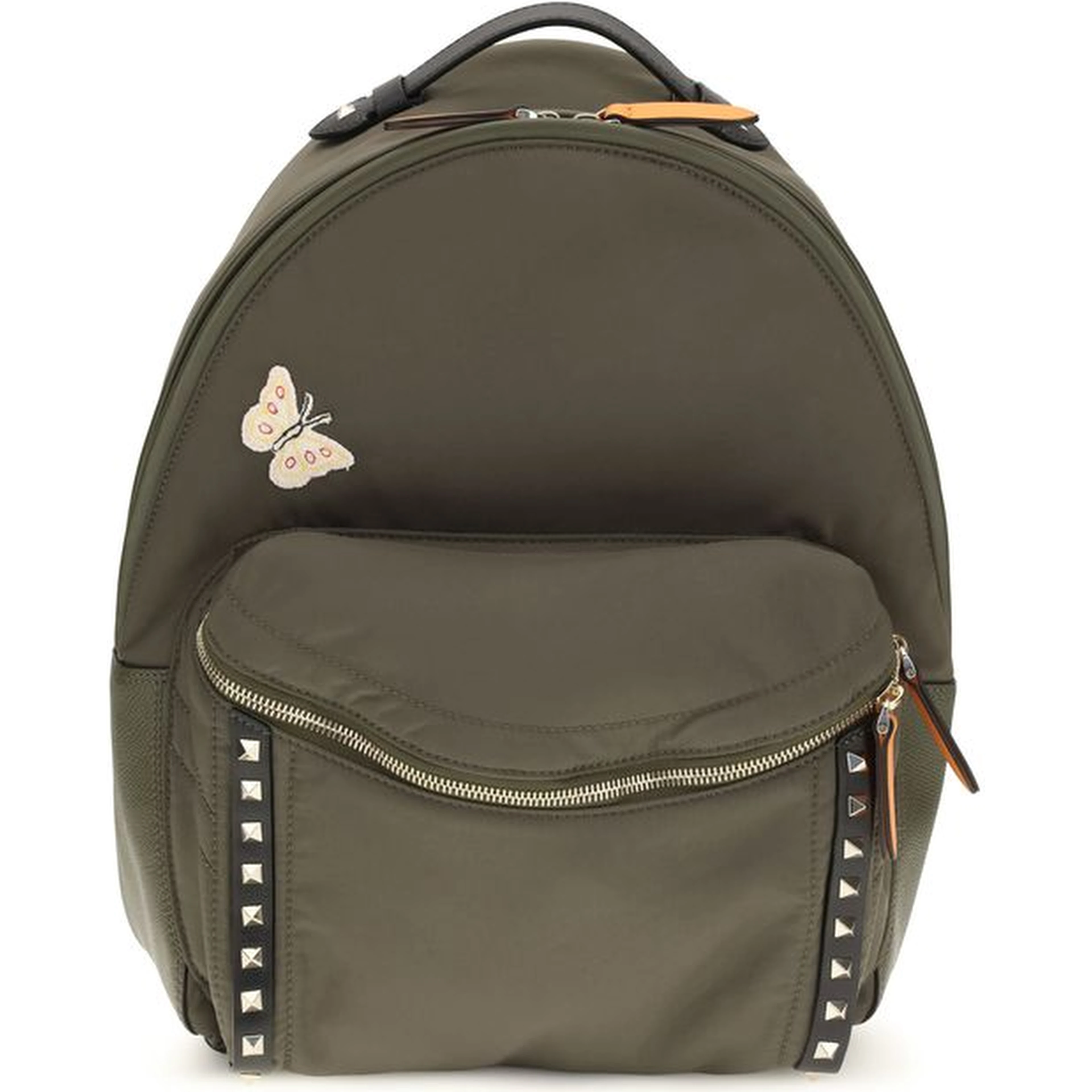 Bicolor Fabric Backpack