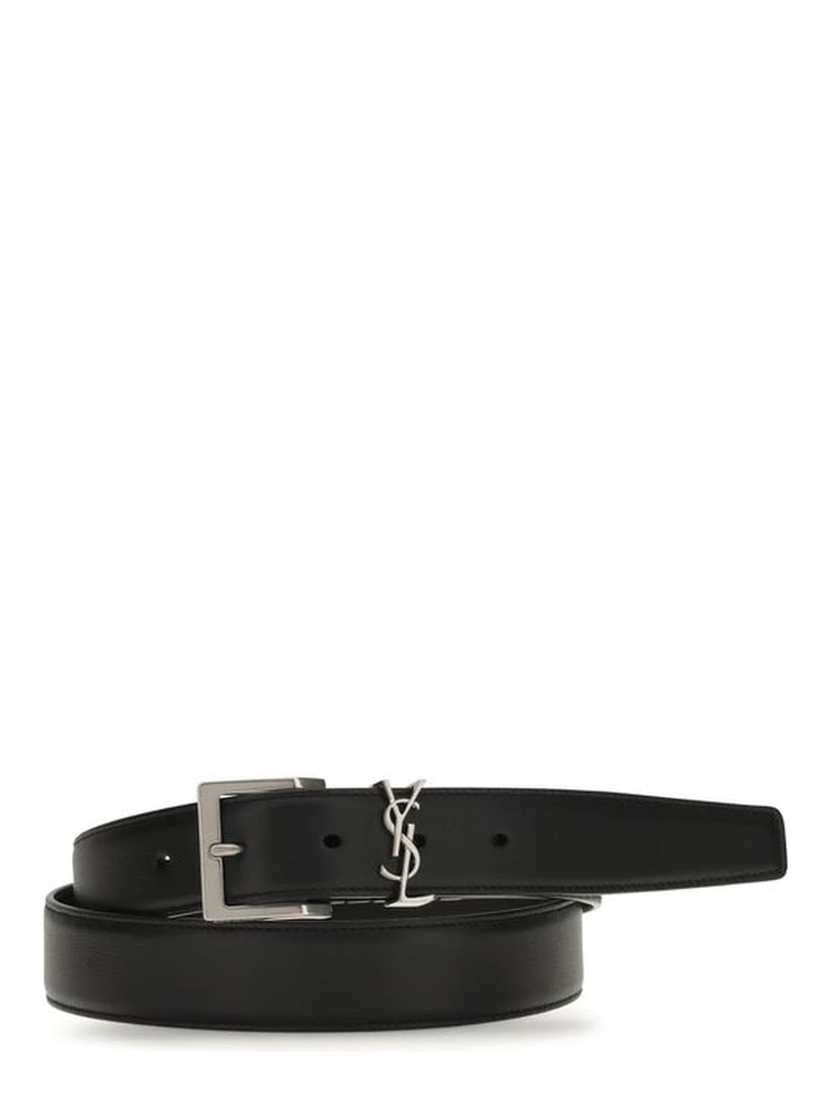 Black Calf Leather Bos Taurus Regular Belt