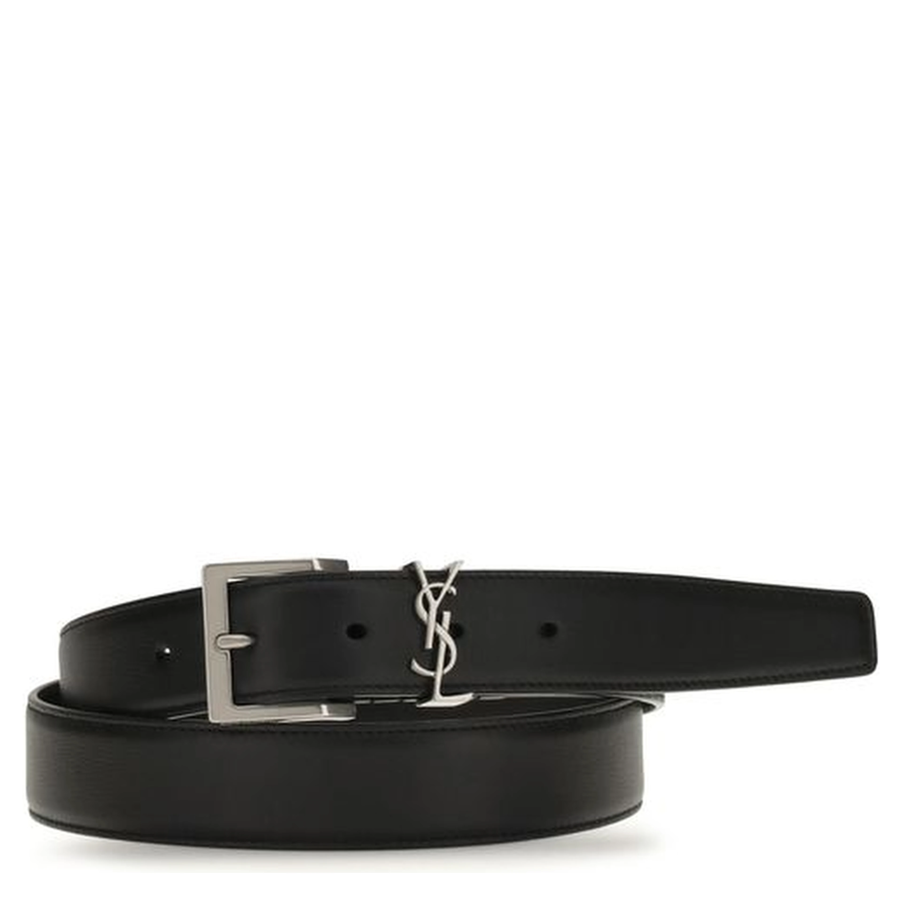 Black Calf Leather Bos Taurus Regular Belt