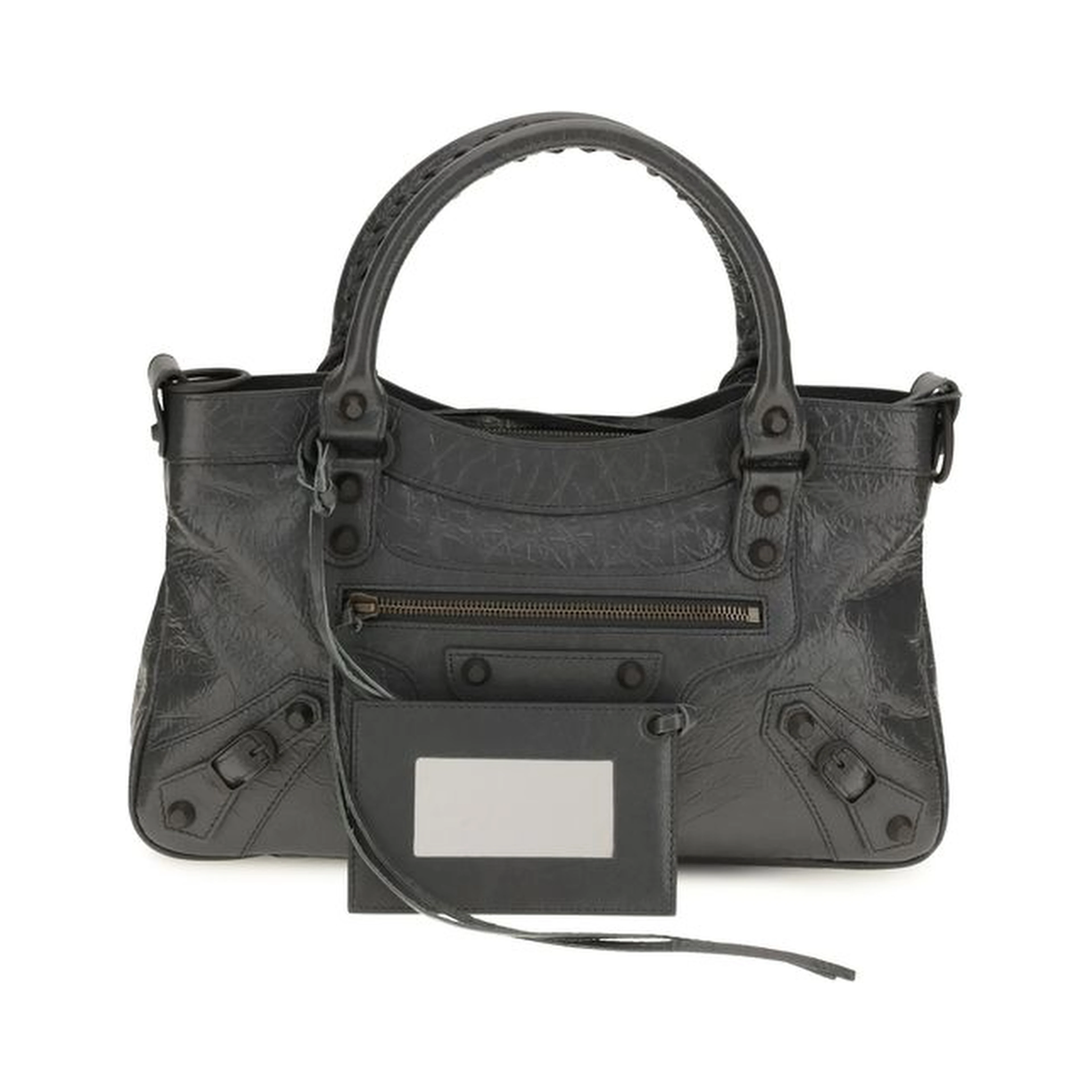 Gray Lamb Ovis Aries Shoulder Bag