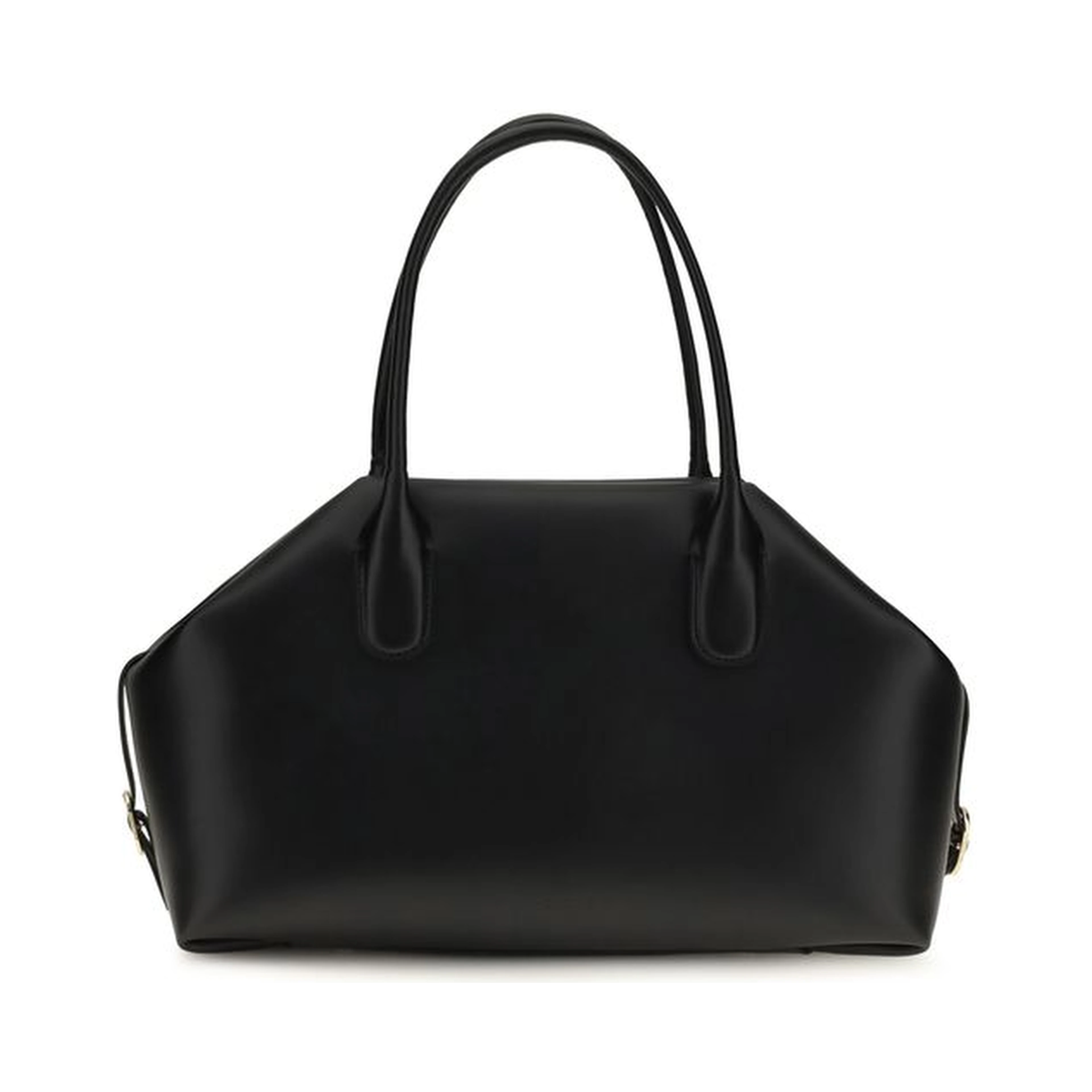 Black Vegan Leather Handbag
