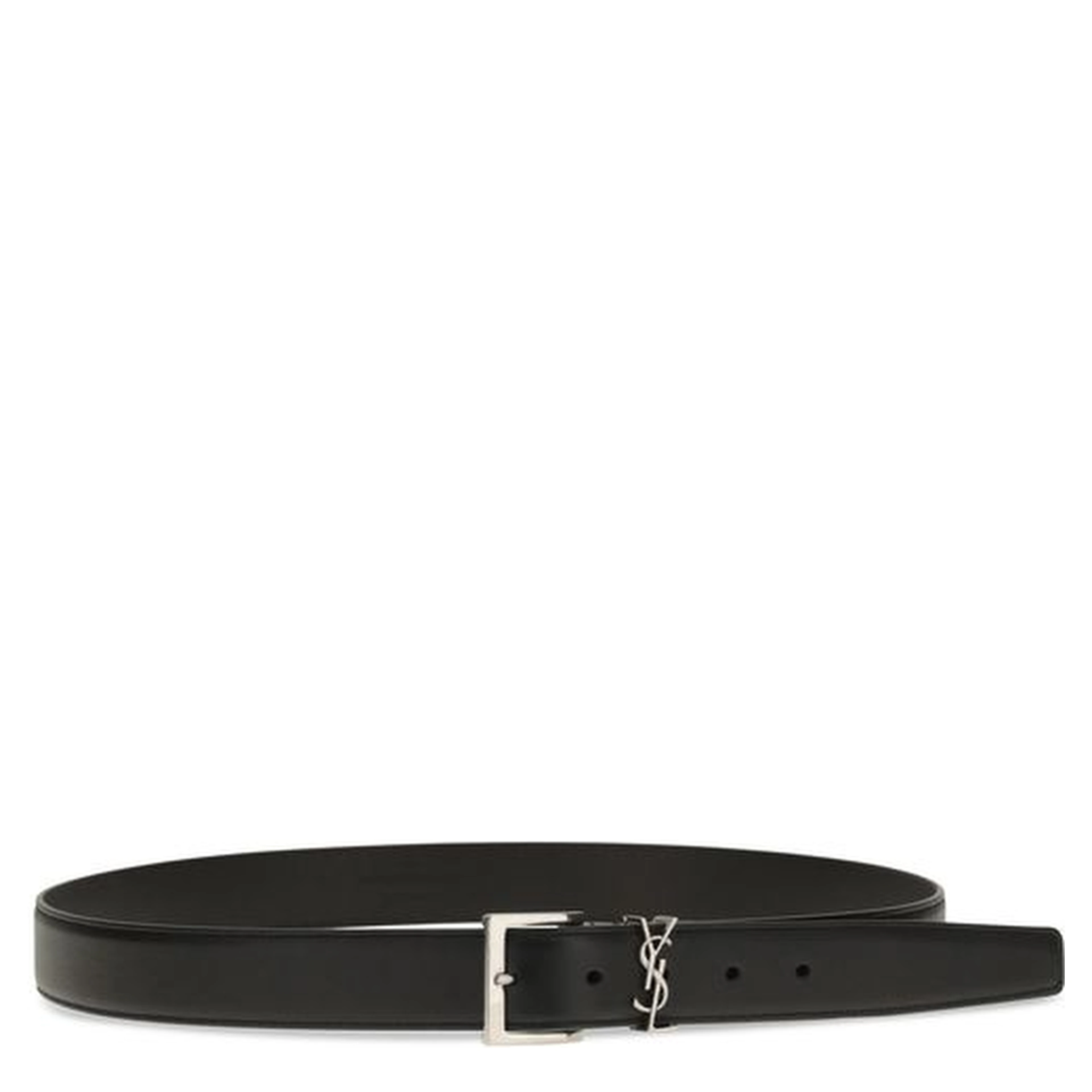 Black Calf Leather Bos Taurus Regular Belt
