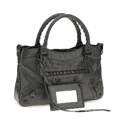 Gray Lamb Ovis Aries Shoulder Bag
