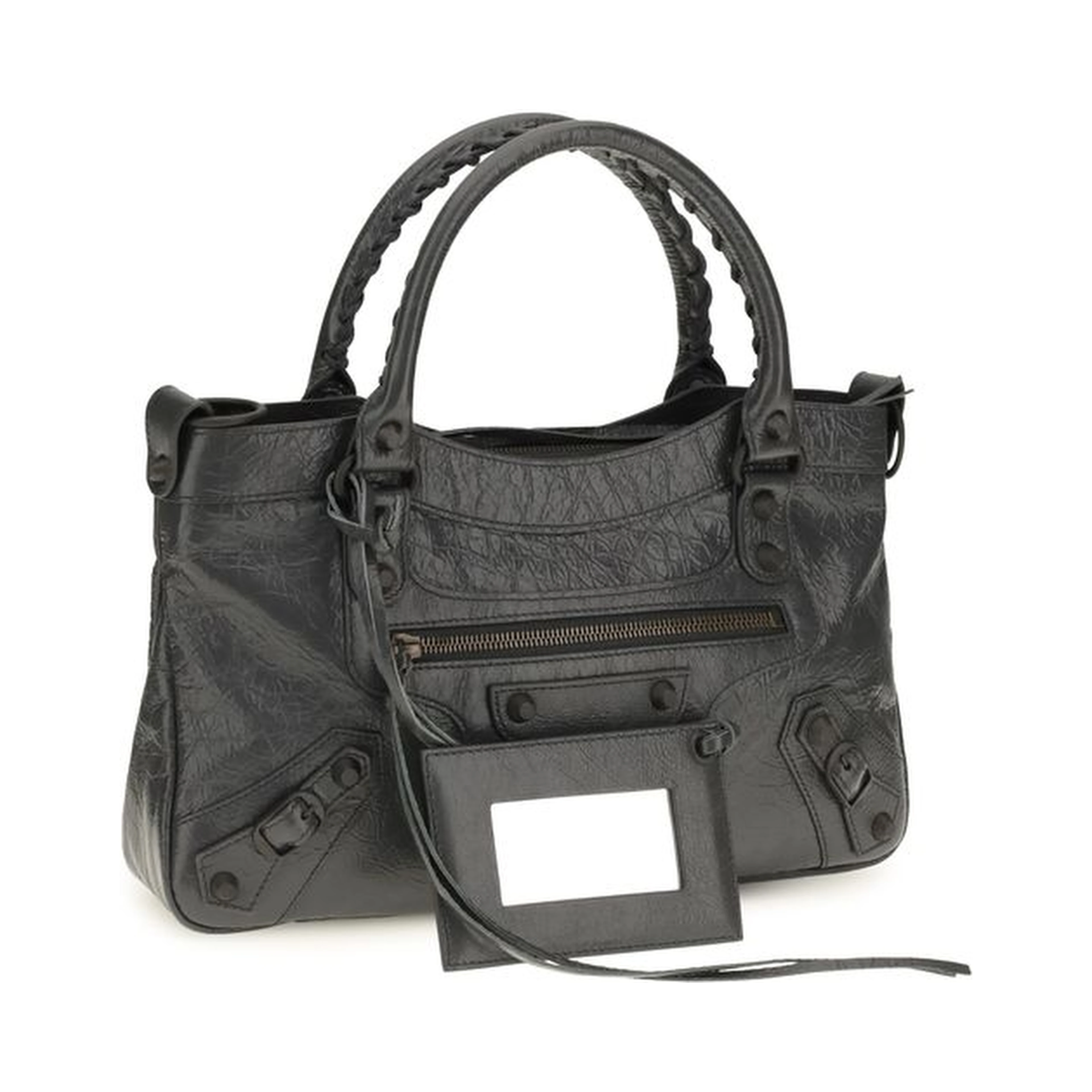 Gray Lamb Ovis Aries Shoulder Bag