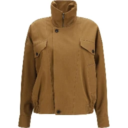 Brown Cotton Bomber