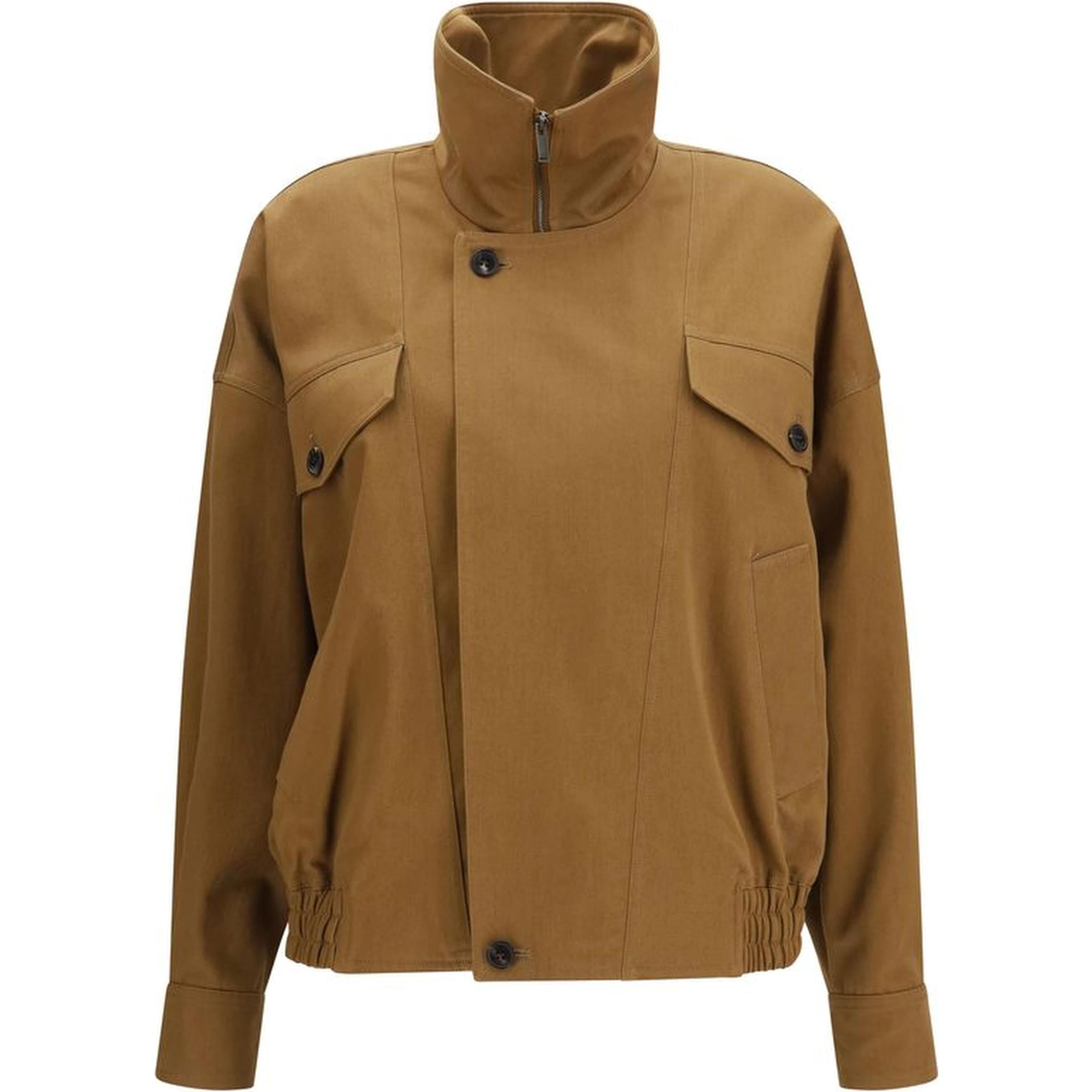 Brown Cotton Bomber