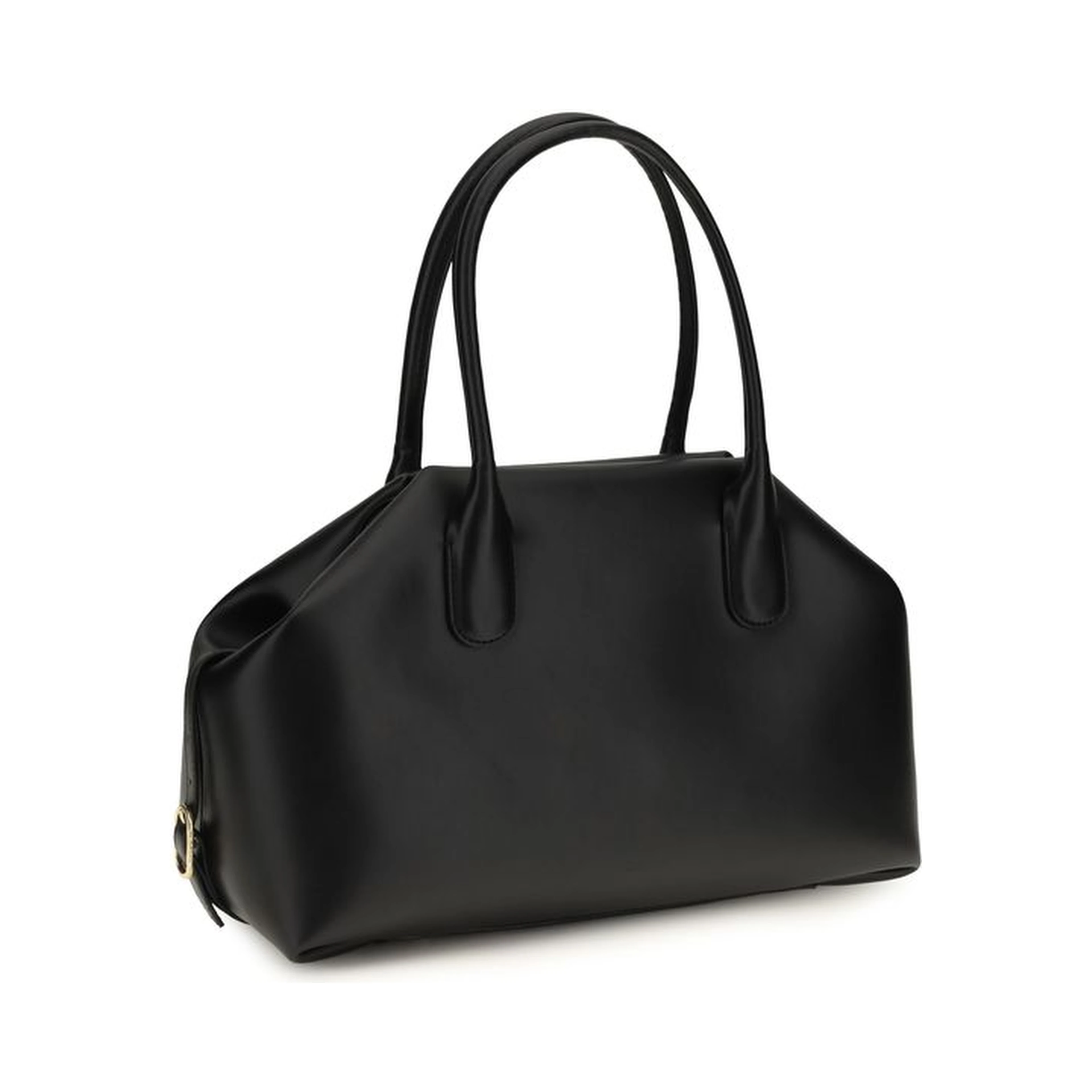 Black Vegan Leather Handbag