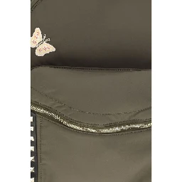 Bicolor Fabric Backpack