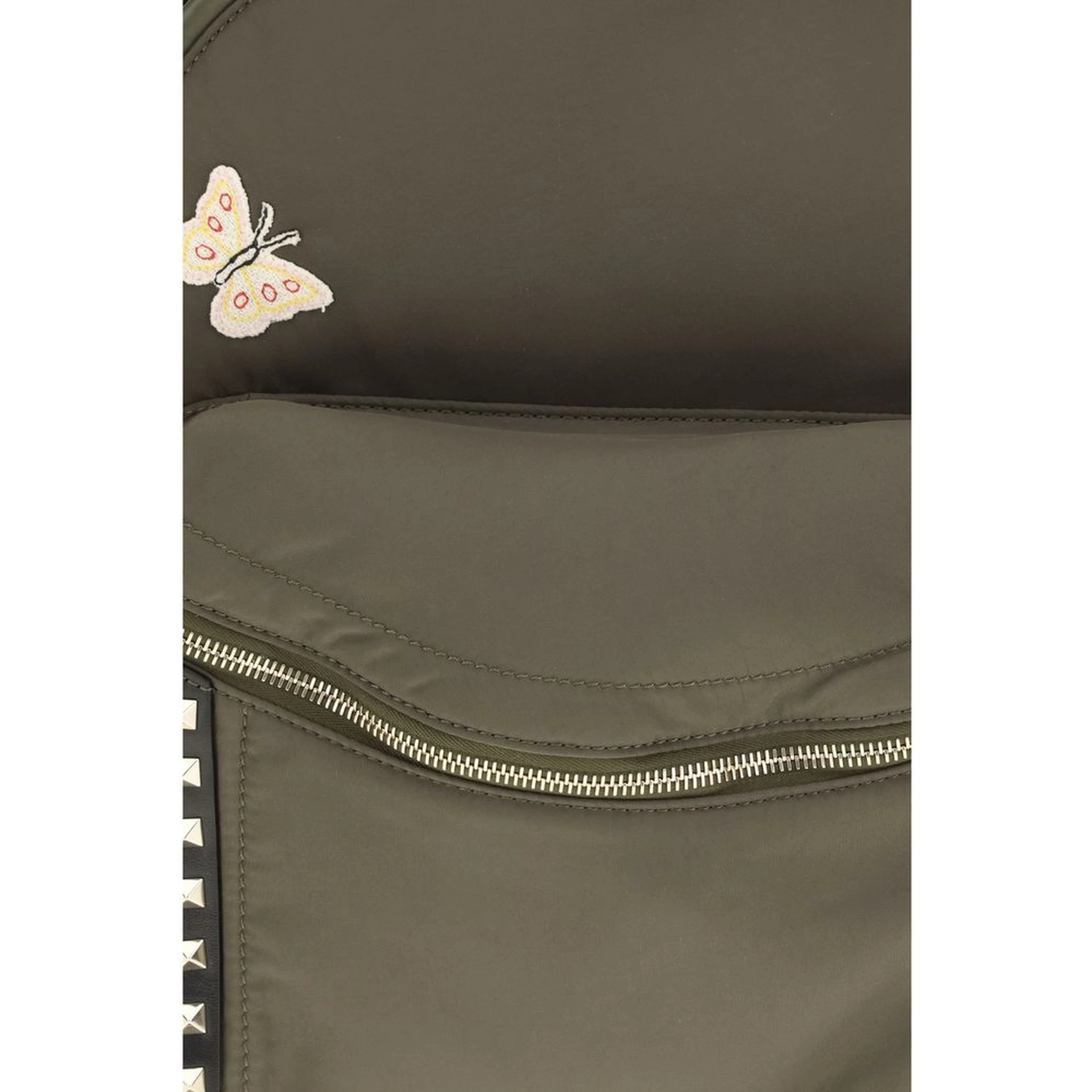 Bicolor Fabric Backpack