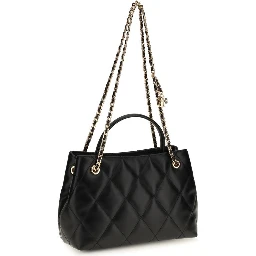 Black Calf Leather Bos Taurus Shoulder Bag