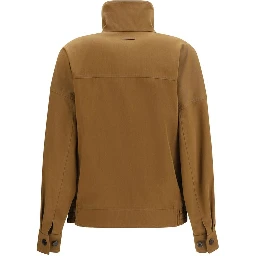 Brown Cotton Bomber