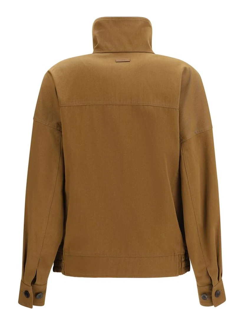 Brown Cotton Bomber