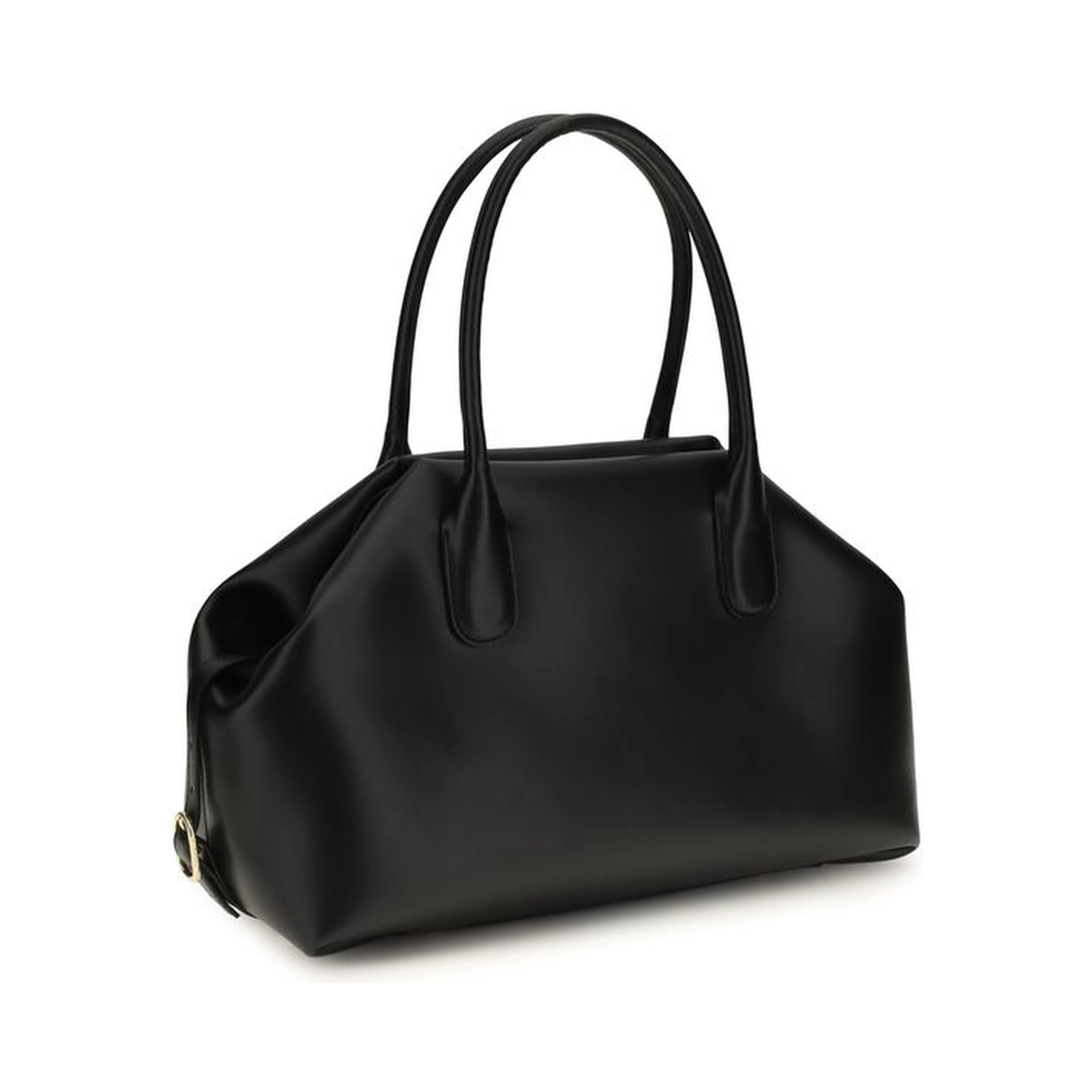 Black Vegan Leather Handbag