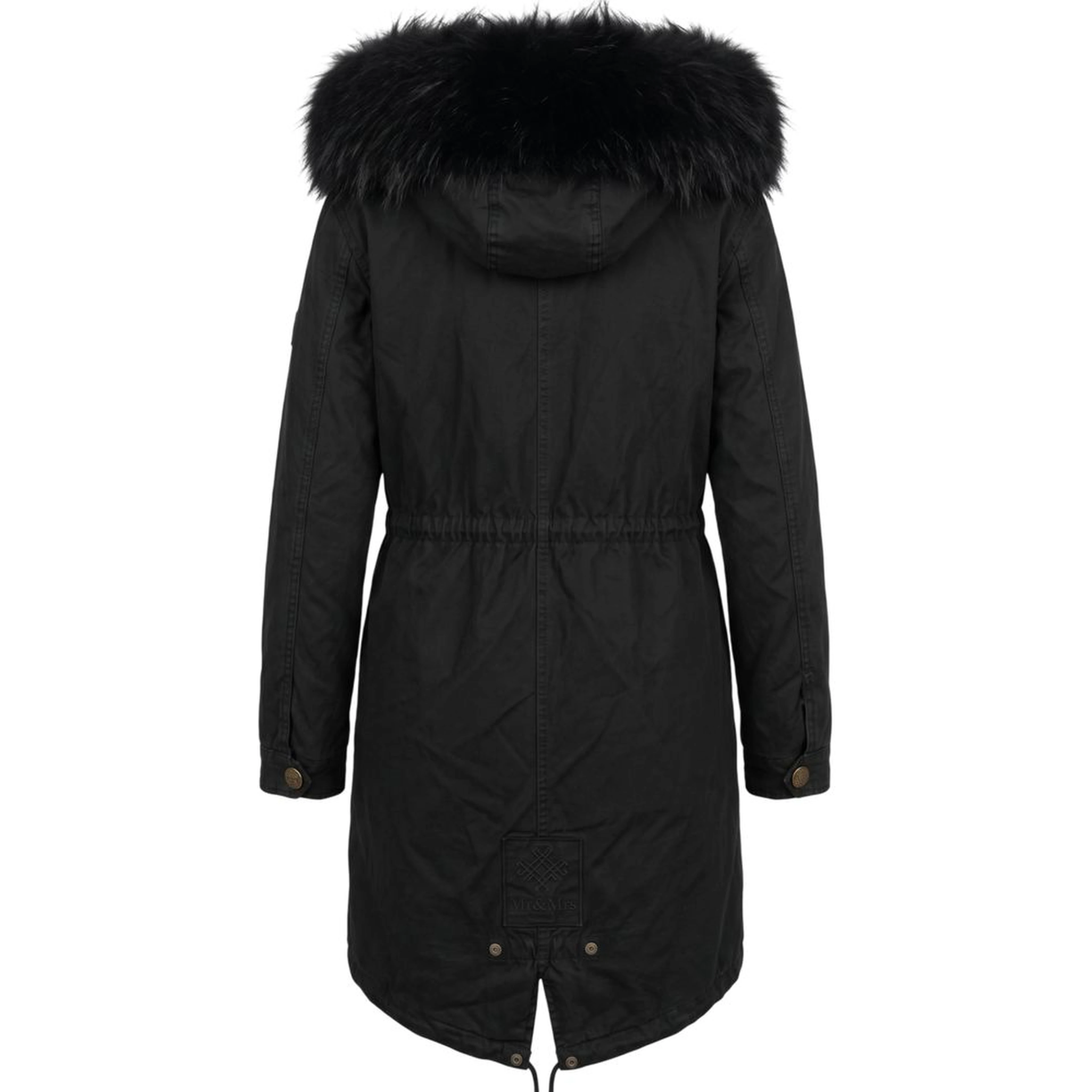 Black Cotton Women Jacket