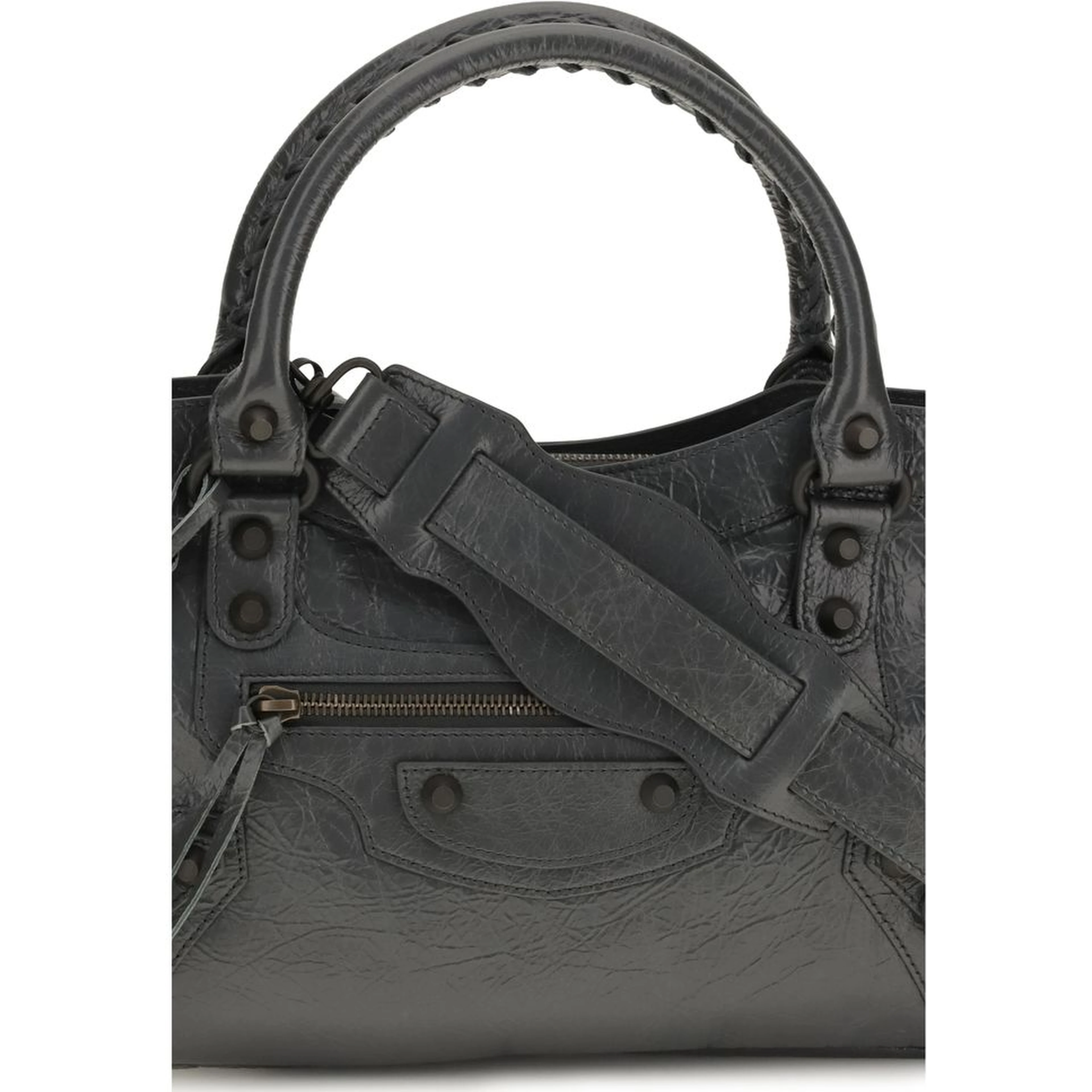 Gray Lamb Ovis Aries Shoulder Bag