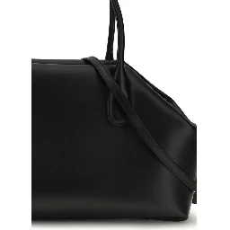 Black Vegan Leather Handbag