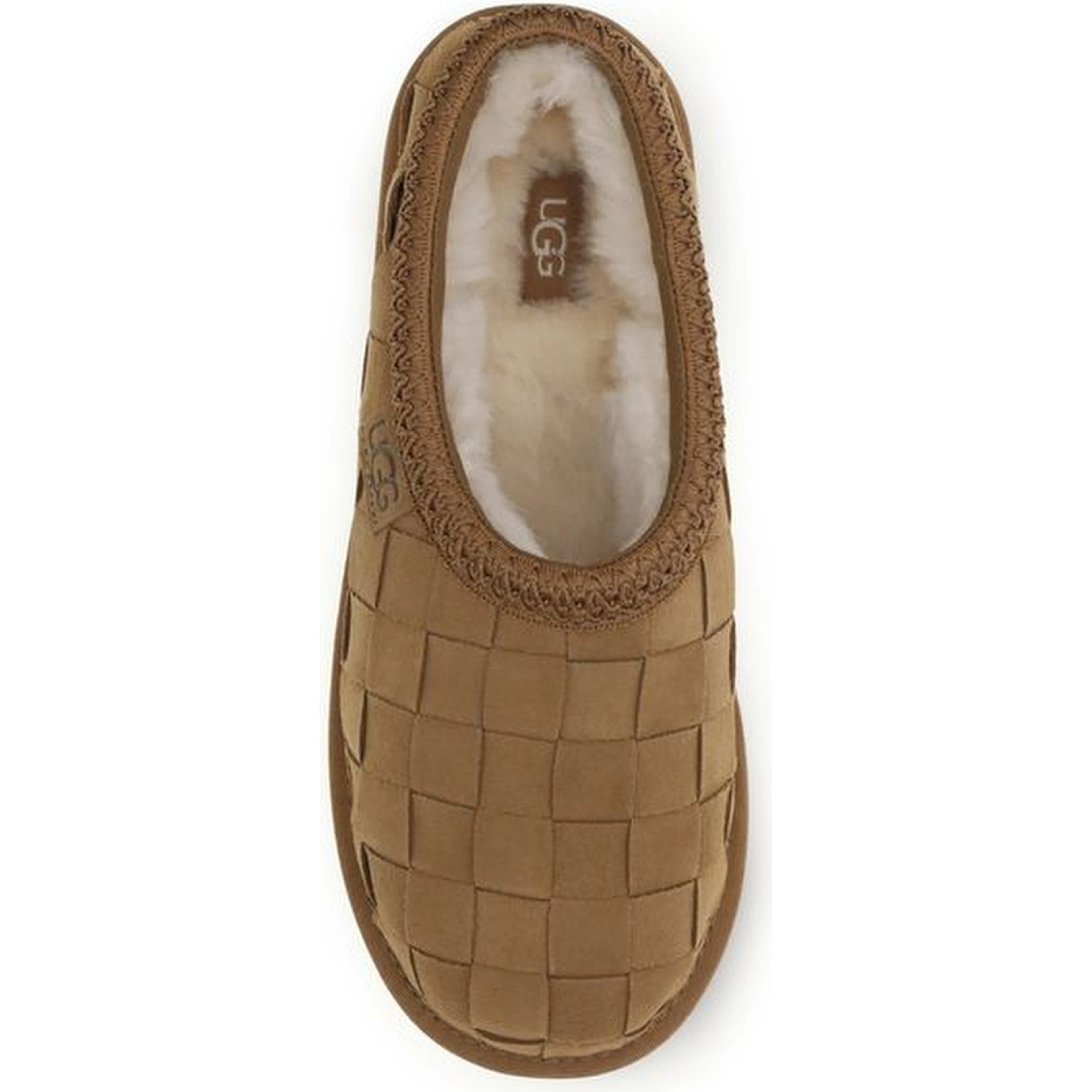 Beige Suede Leather Mules