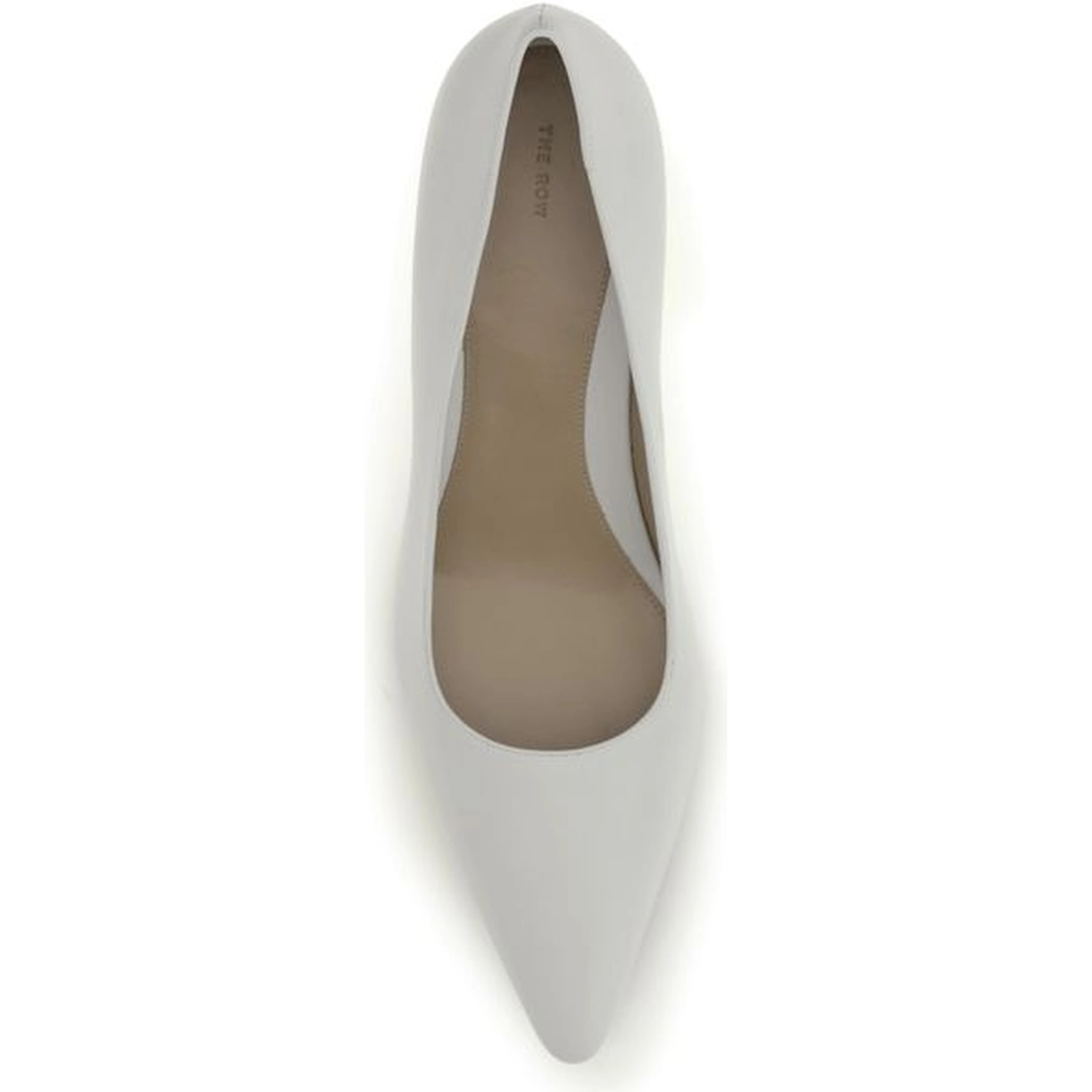 White Lamb Ovis Aries Platform Pumps