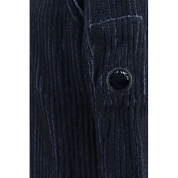Blue Polyamide Cardigan