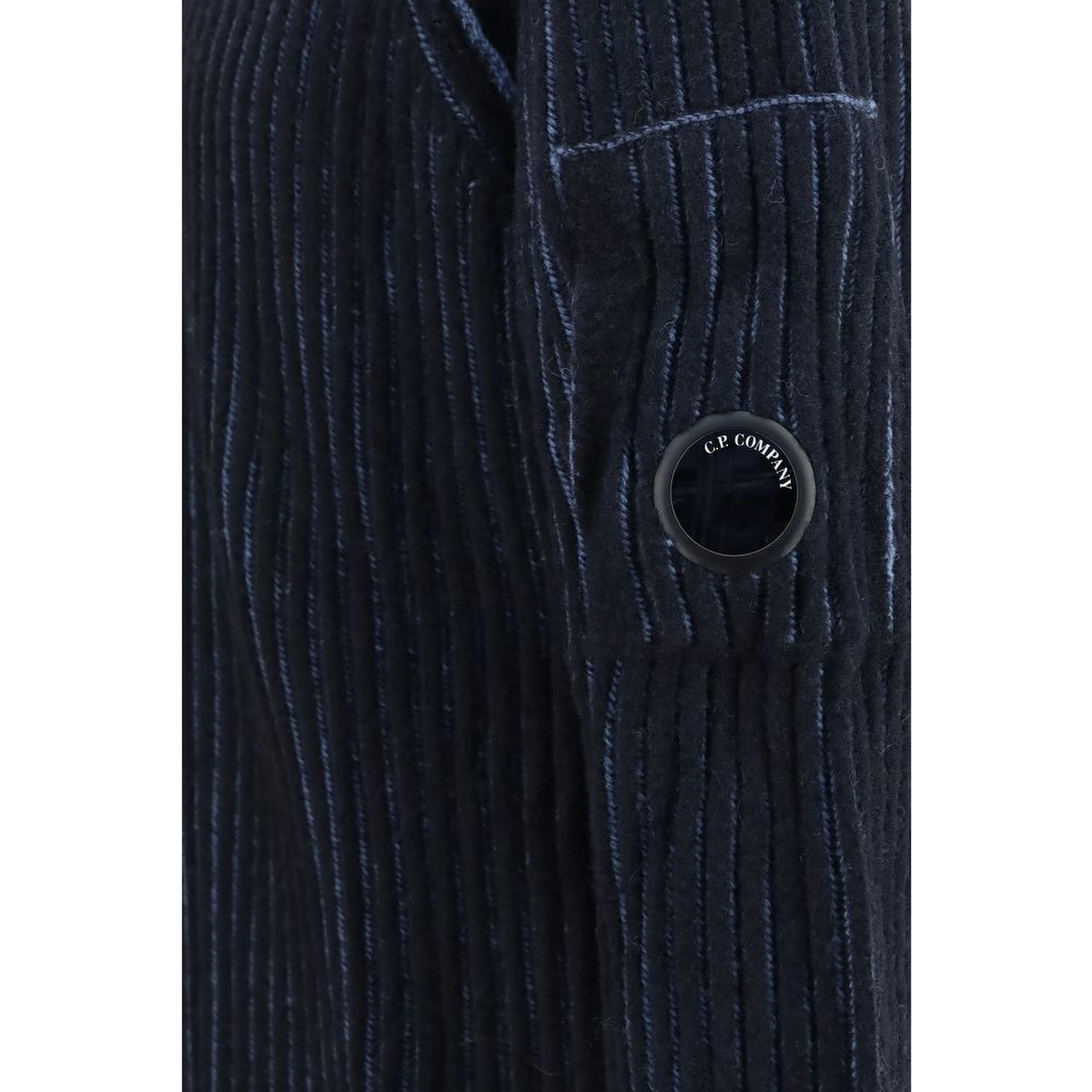 Blue Polyamide Cardigan