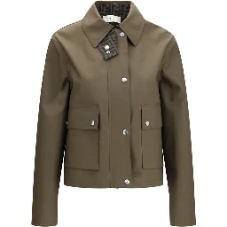 Bicolor Polyester Shell Jacket