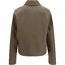 Bicolor Polyester Shell Jacket