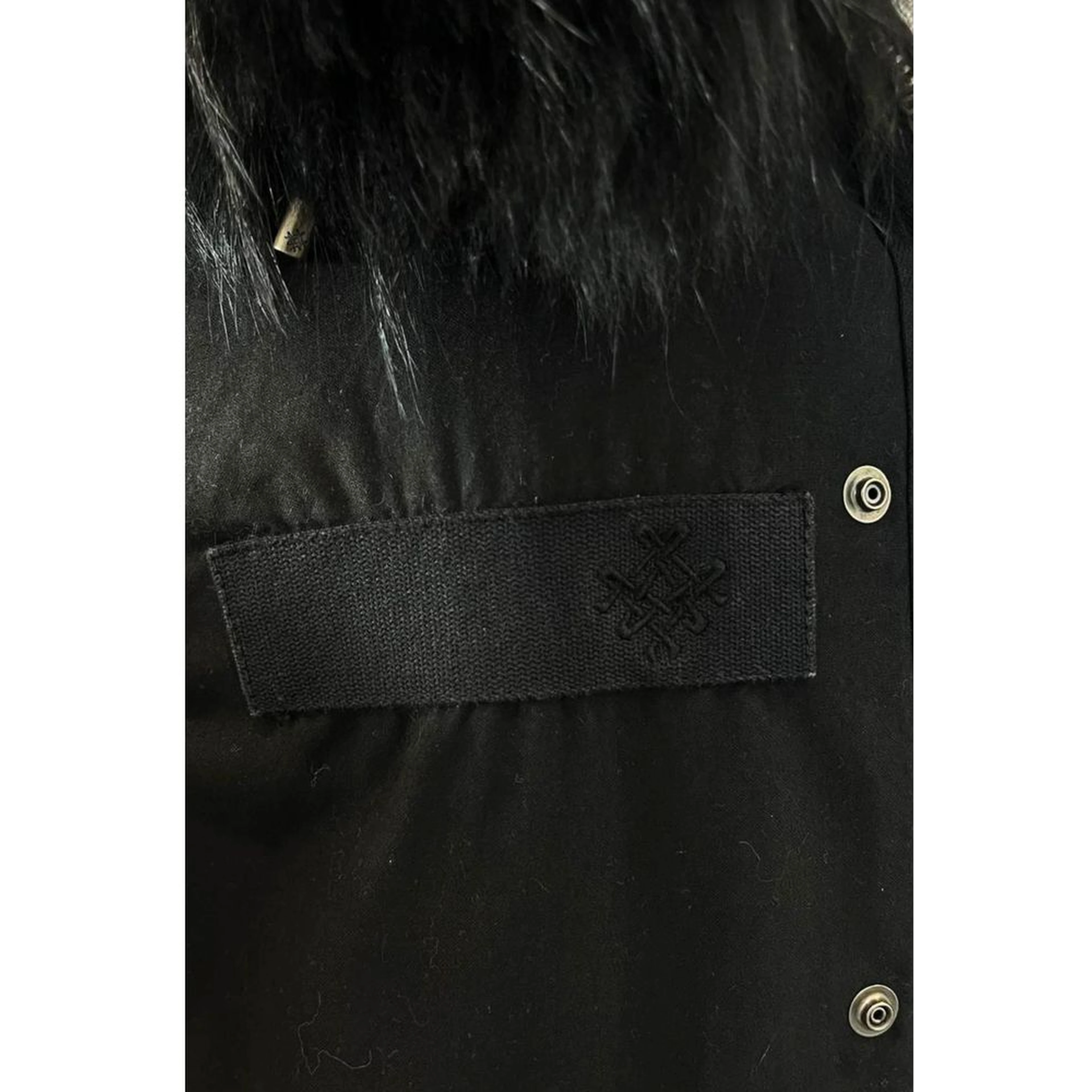 Black Cotton Women Jacket