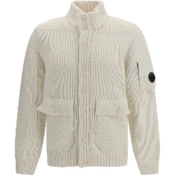 White Wool Oves Aries Cardigan