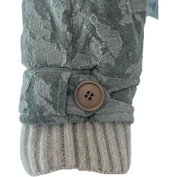 Light Blue Cotton Women's Jacket
