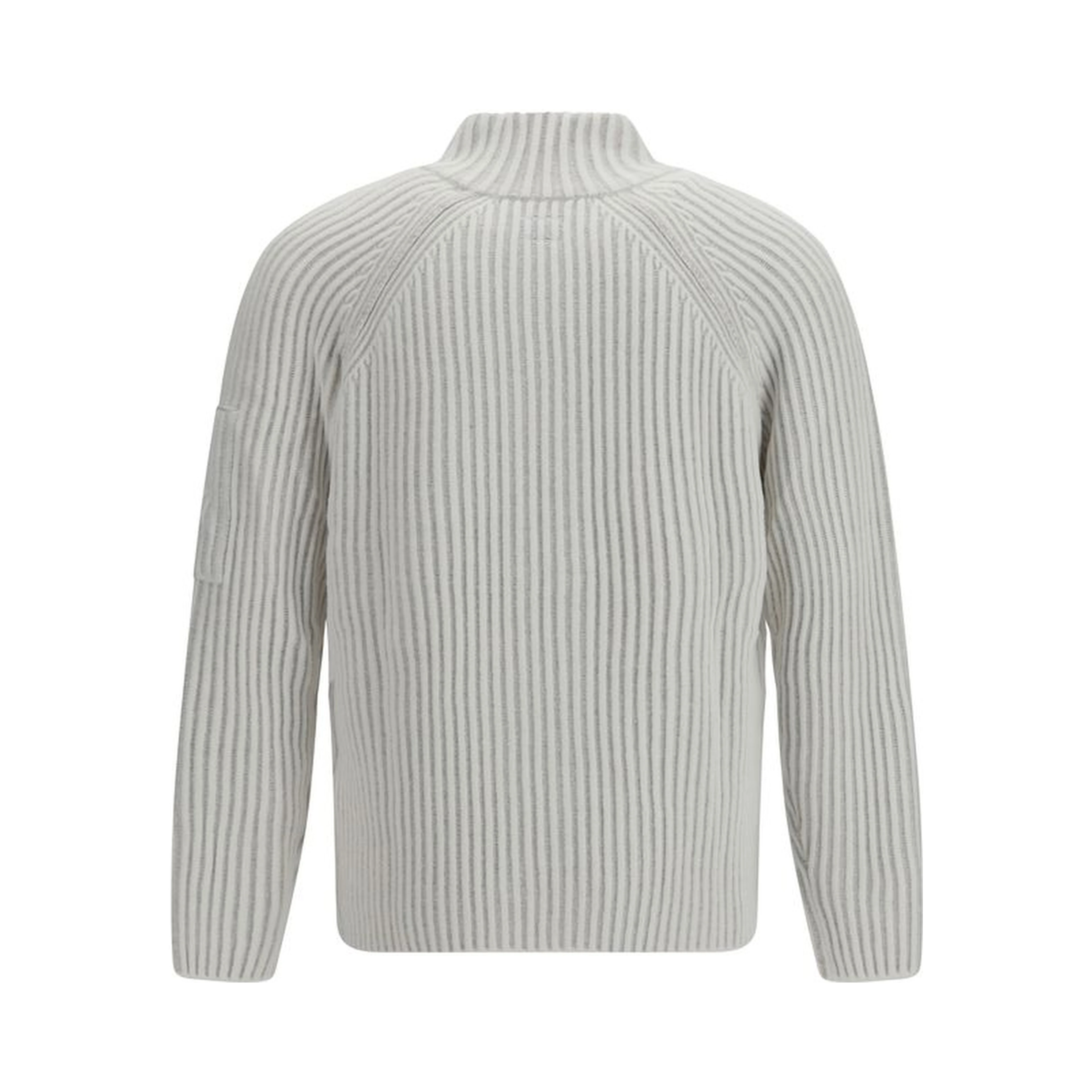 White Polyamide Cardigan