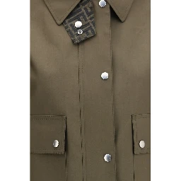Bicolor Polyester Shell Jacket