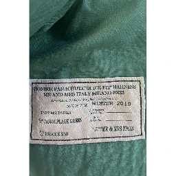 Green Cotton Women's Jacket