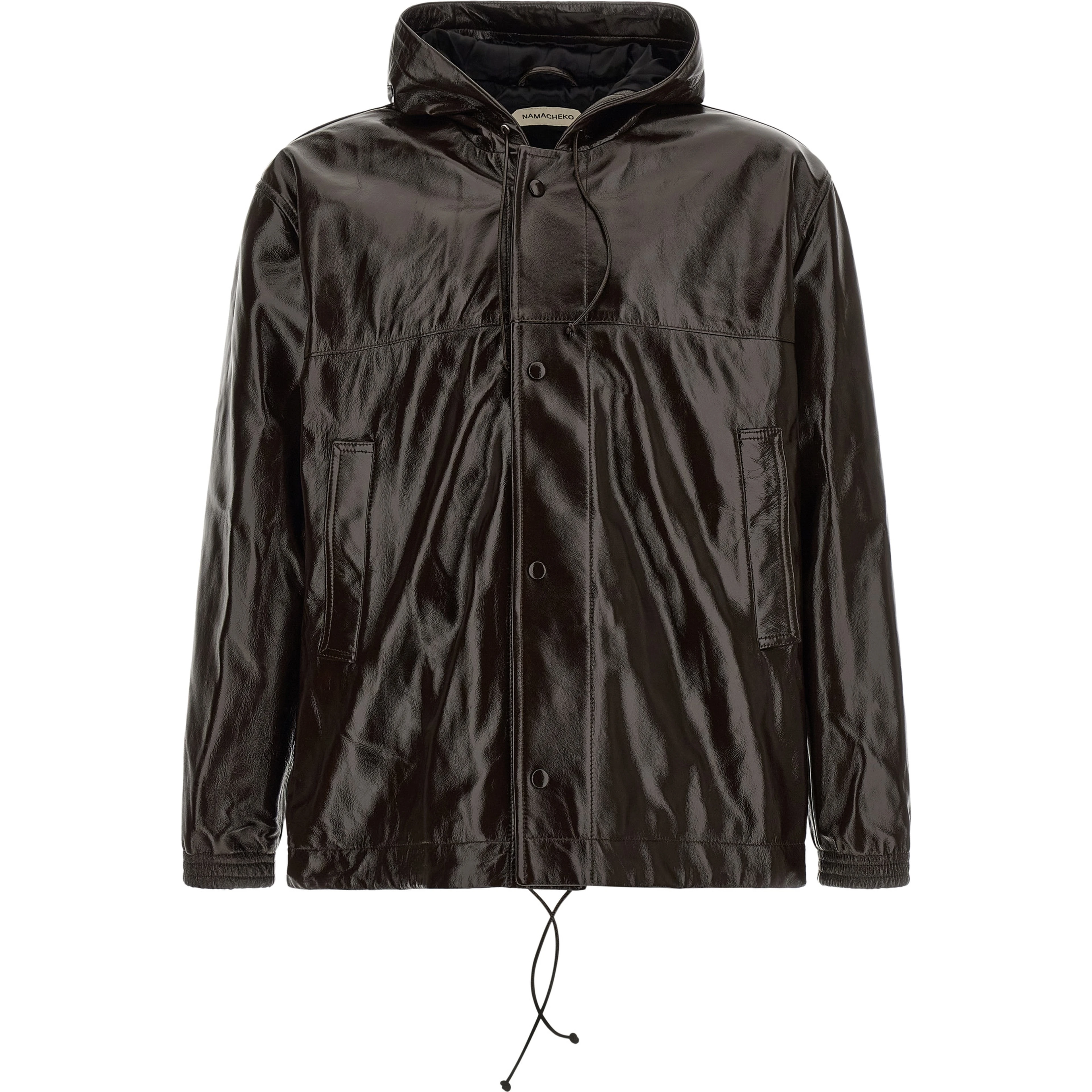 Brown Lamb Leather Leather Jacket