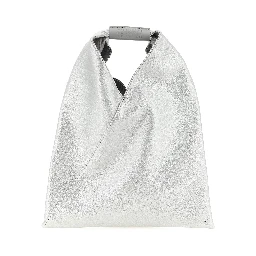 Silver Polyethylene Handbag
